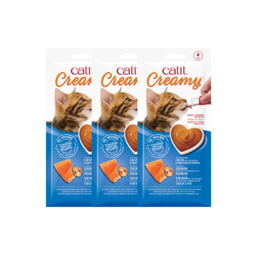 Catit Creamy Treats Salmon - 3 Pack