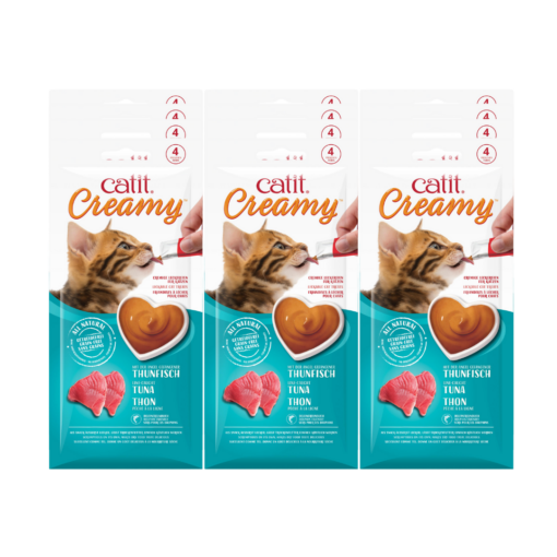 Catit Creamy Treats salmon 12 pack