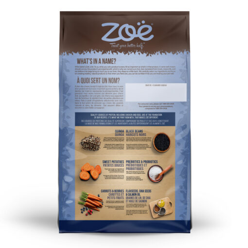 Zoe Dog Food Details