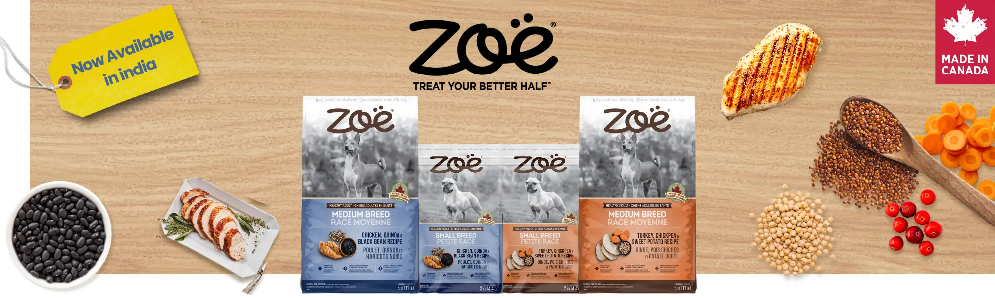 Zoe dog food